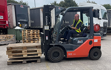 counterbalance forklift training bristol