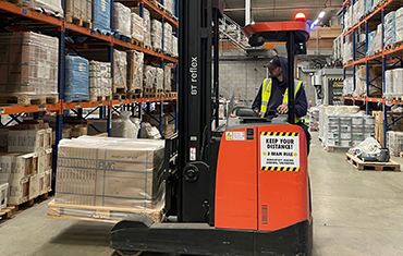 reach truck forklift training bristol