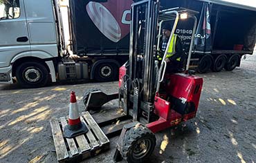 Vehicle Mounted forklift training
